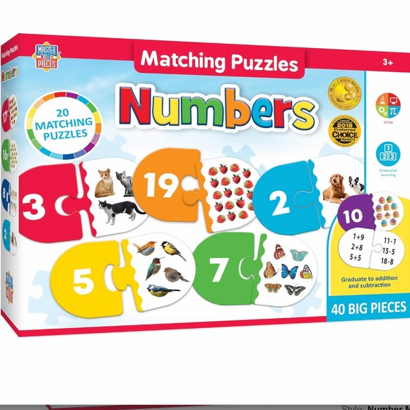 Match It! Mathematics Puzzles Award winning 3+ - Picture 1 of 2